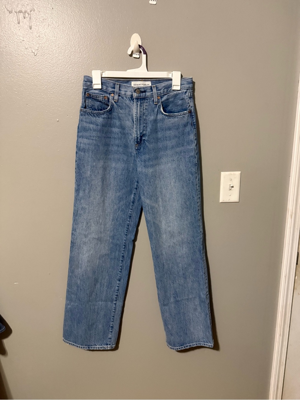 Aritzia Denim Forum 'The Farrah' High Rise Wide Leg Denim Size 27